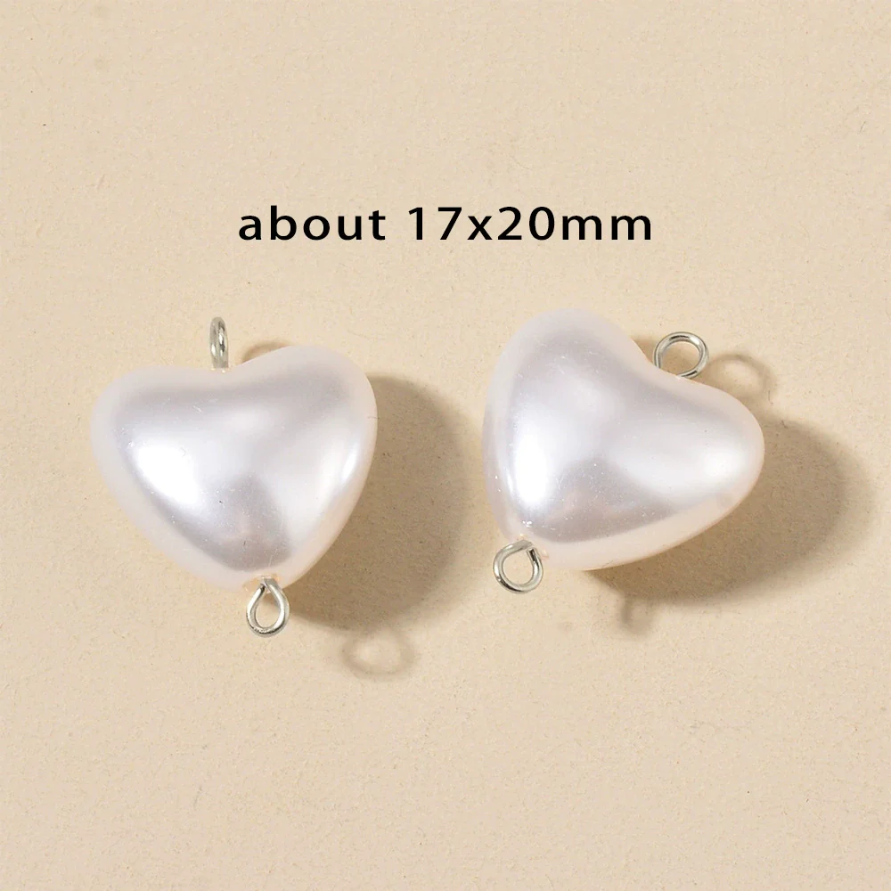 Stainless Steel Imitation Pearl Irregular Baroque Perforated Pendant Bracelet Necklace Accessories With Electroplating - Image 6