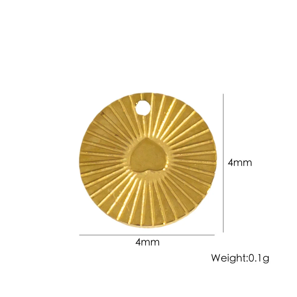 Stainless Steel Jewelry Accessories Apple Cross Love Diamond Oil Drop Shell Joker Pendant Electroplating - Image 10