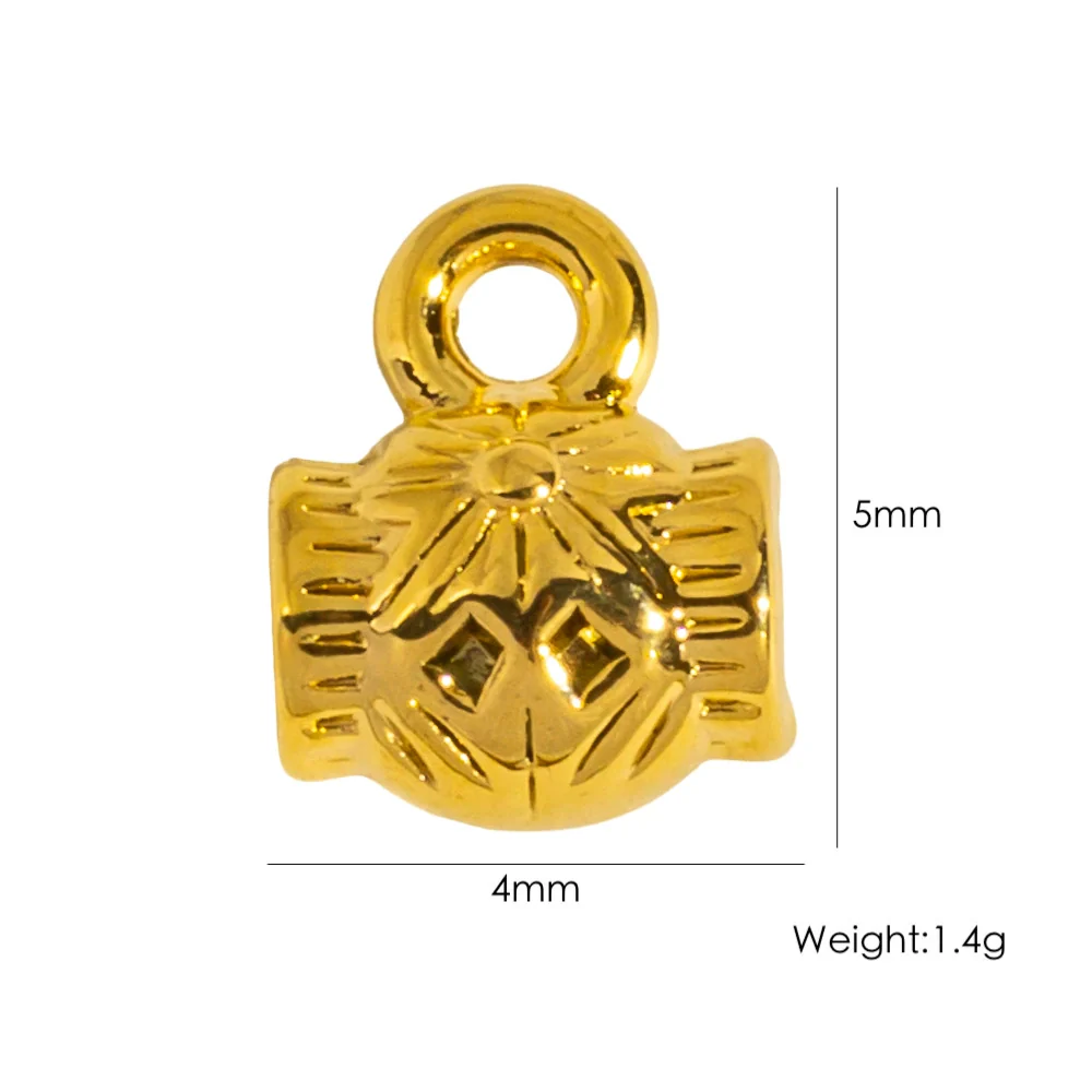 Stainless Steel Jewelry Accessories Apple Cross Love Diamond Oil Drop Shell Joker Pendant Electroplating - Image 11