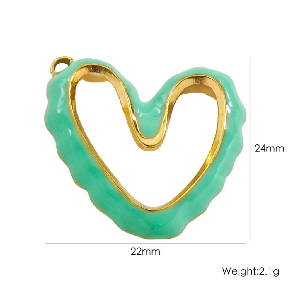 Stainless Steel Jewelry Accessories Electroplating Oil Dropping Diamond Allmatch Necklace Bracelet Earrings - Image 40