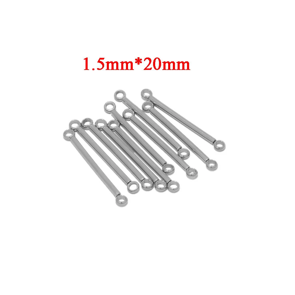 Stainless Steel Jewelry Accessories With Double Ring And Solid Color Pattern Welded And Gold Color Plated - Image 8