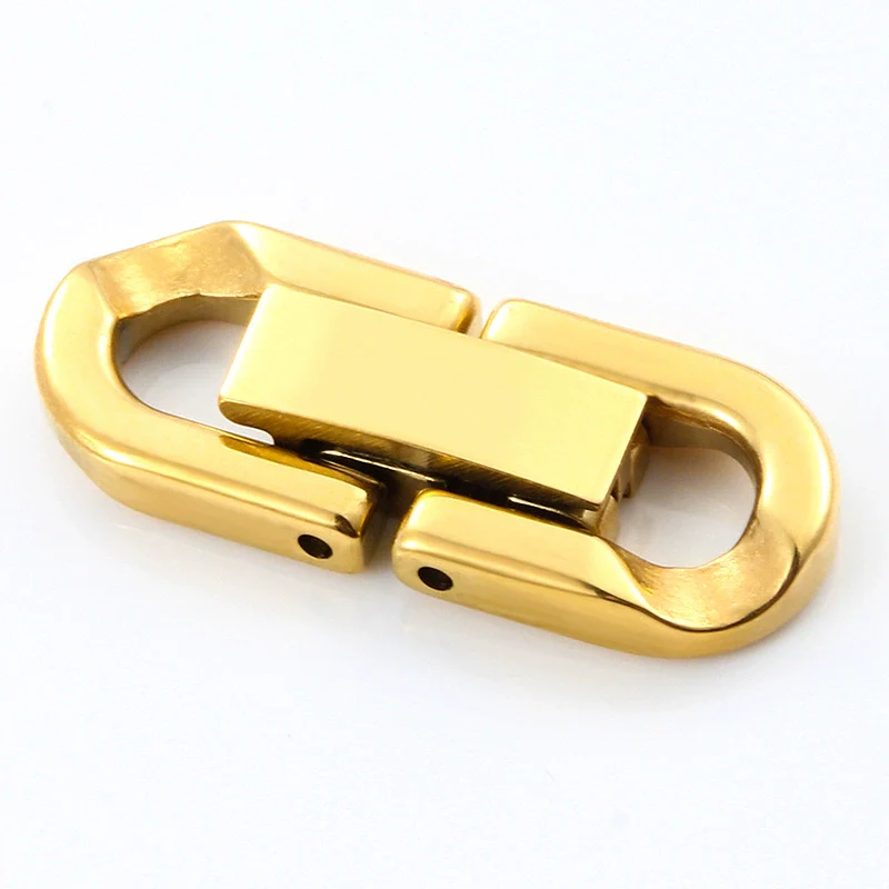Stainless Steel Jewelry Buckle U Shaped Electroplated Connecting Buckle For Necklace And Bracelet Accessories - Image 5