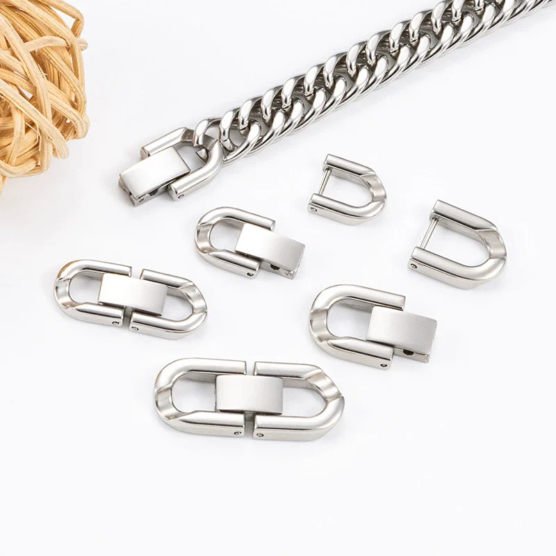 Stainless Steel Jewelry U Shaped Buckle For Necklace And Bracelet Connection Electroplated Diy Accessories - Image 5