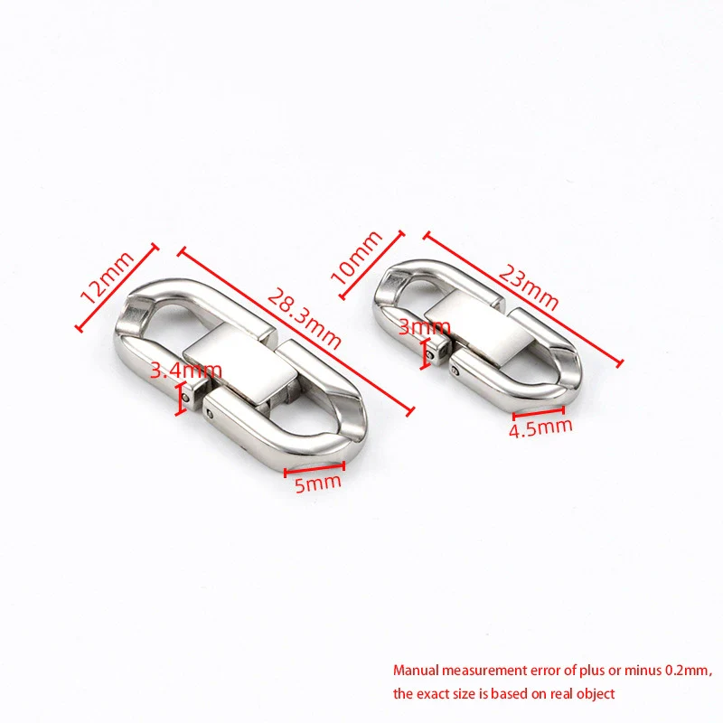 Stainless Steel Jewelry U Shaped Buckle For Necklace And Bracelet Connection Electroplated Diy Accessories - Image 6
