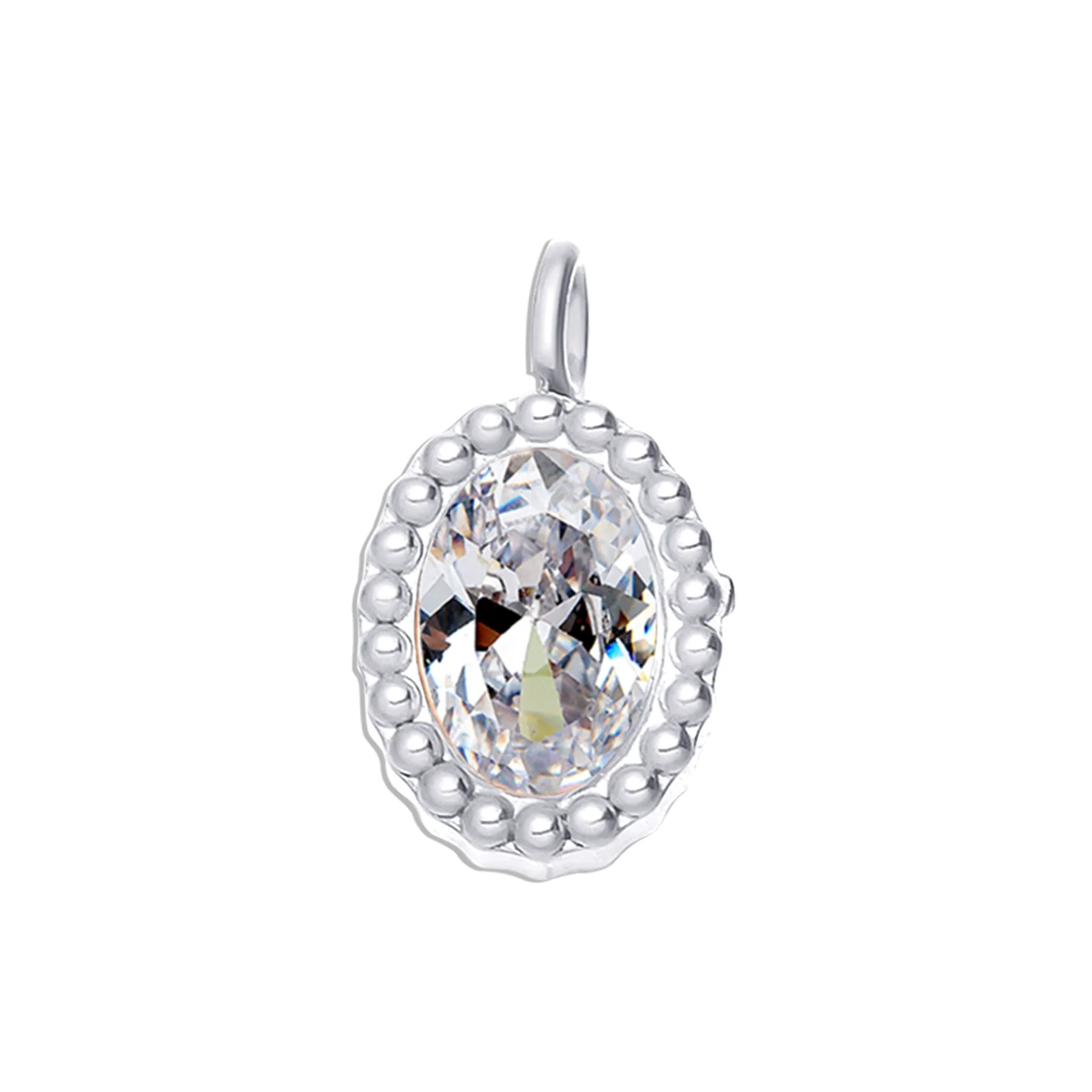 Stainless Steel Jewelry With Diamond Zircon In Round Love Fivepointed Star Eyes Oval Water Drop Shapes Electroplated Earrings Bracelet Necklace Diy Accessories - Image 13