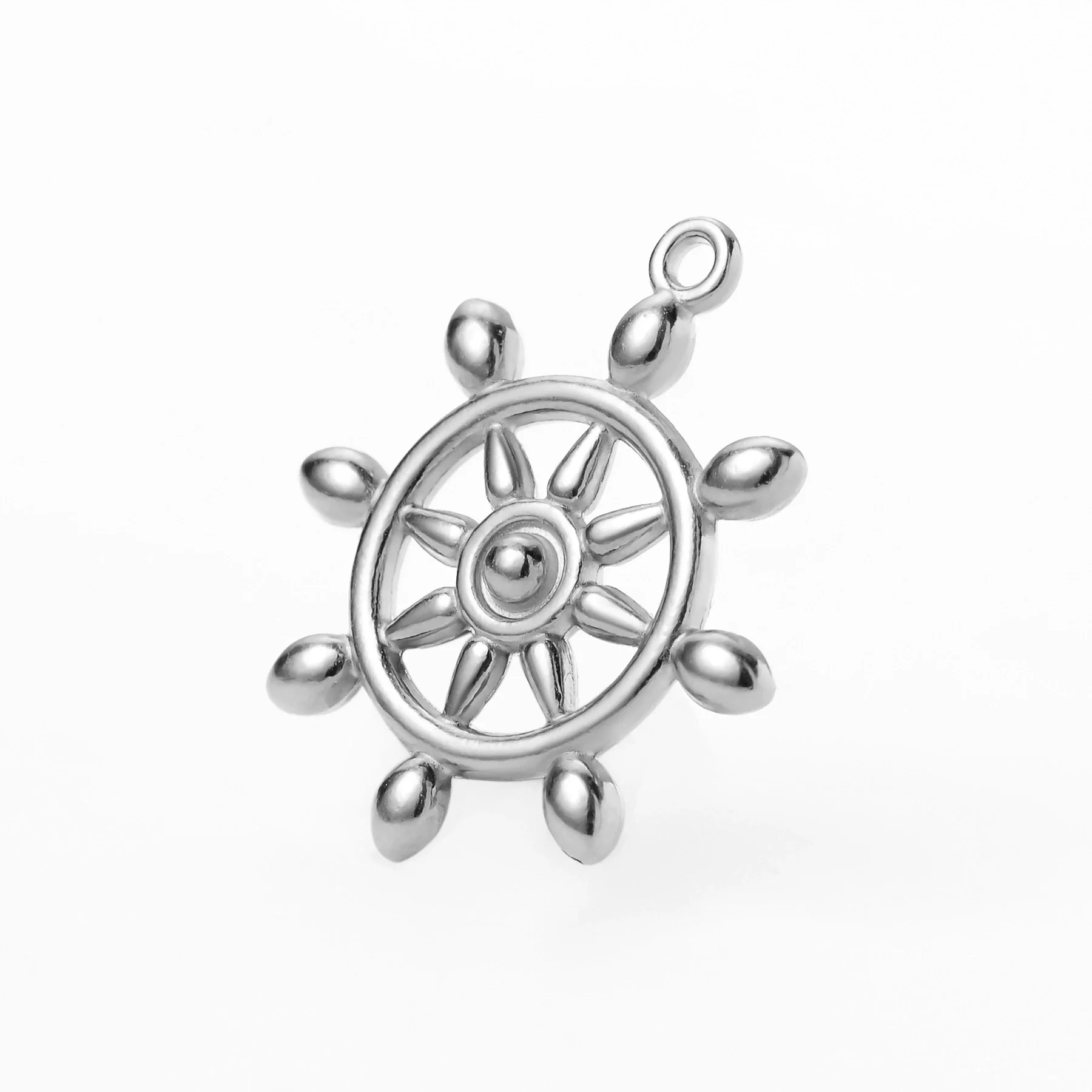 Stainless Steel Key Rudder Anchor Conch Retro Marine Hip Hop Fashion Jewelry Pendant - Image 8