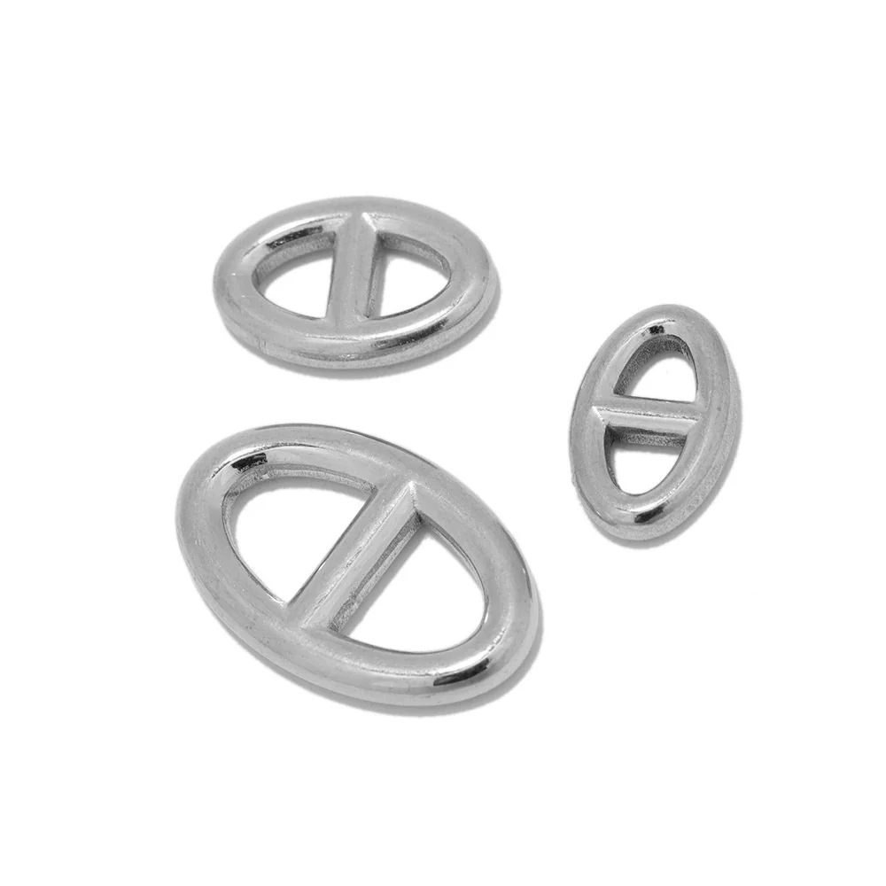 Stainless Steel Letter Theta Pendant Hip Hop Jewelry Accessories With 18K Gold Color Electroplating - Image 7