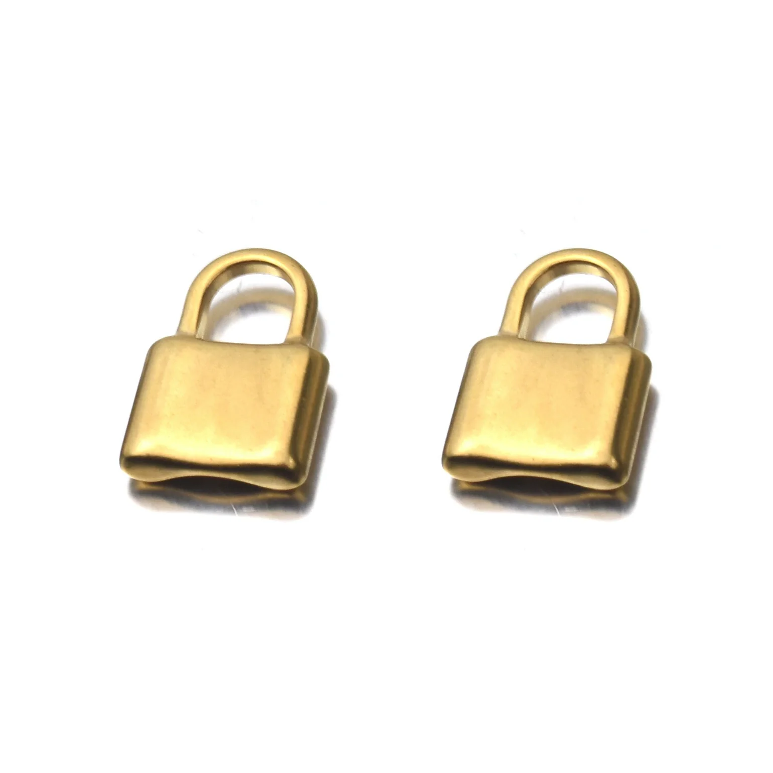 Stainless Steel Lock Pendant Hiphop Necklace With Totem Pattern And Electroplating Treatment - Image 7