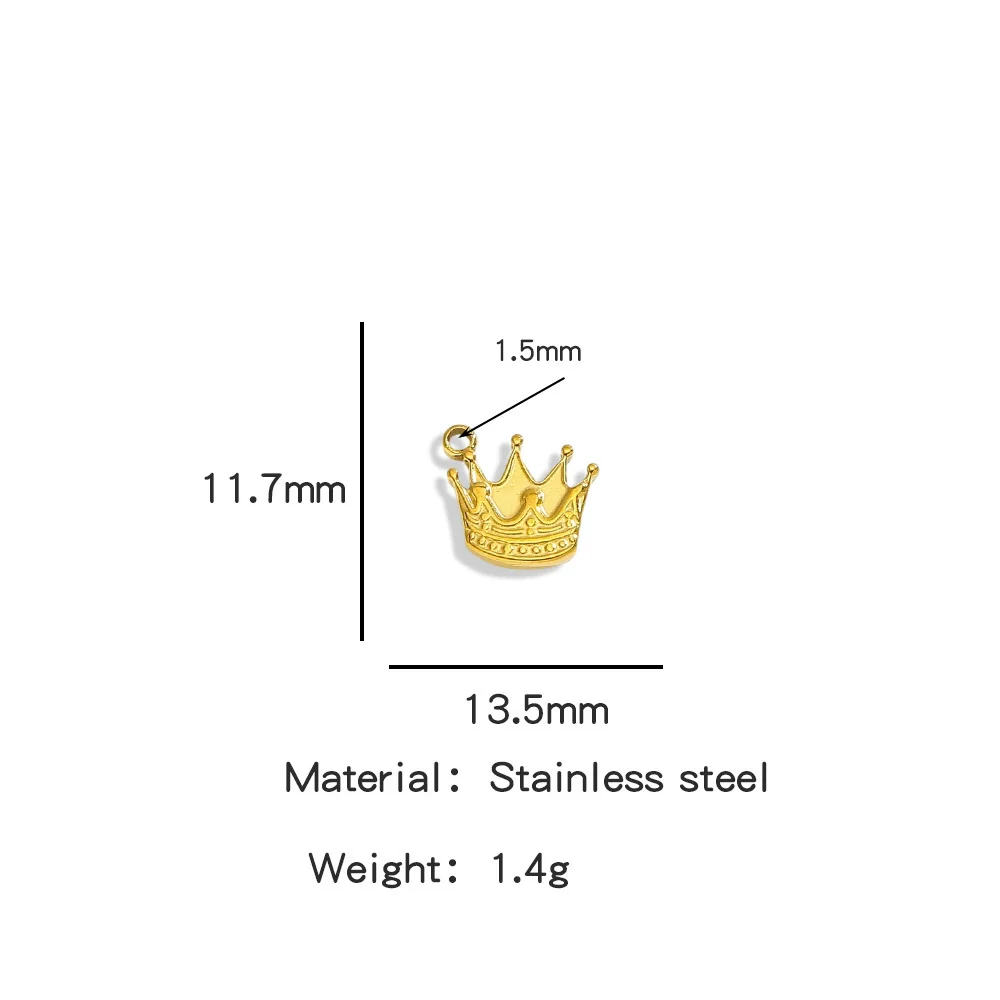 Stainless Steel Marine Series Shell Conch Sea Star Jewelry Accessories Pendant With Electroplating - Image 25