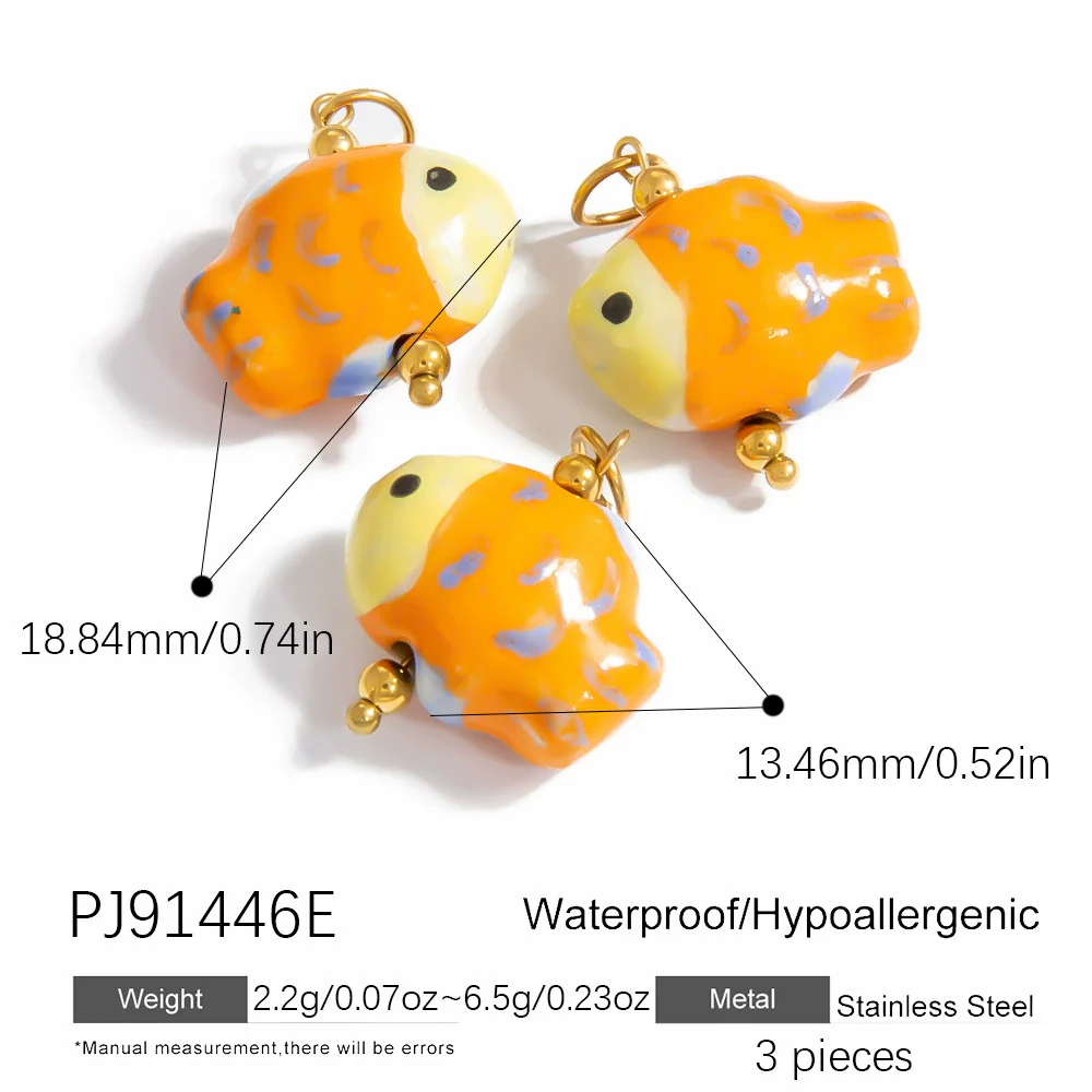Stainless Steel Natural Stone Handmade Diy Jewelry Pendant And Earrings Accessories With Electroplating Fashion And Minimalist Style - Image 18