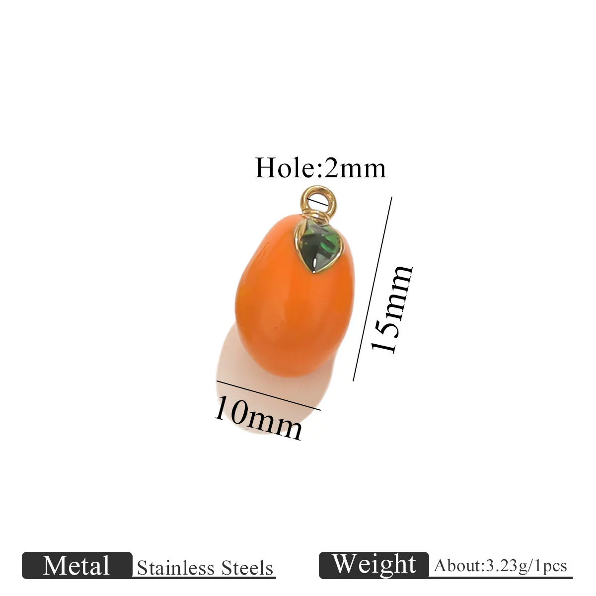 Stainless Steel Oil Dripping Fruit Pendant Jewelry Necklace Bracelet With Strawberry Banana Apple Shapes - Image 11