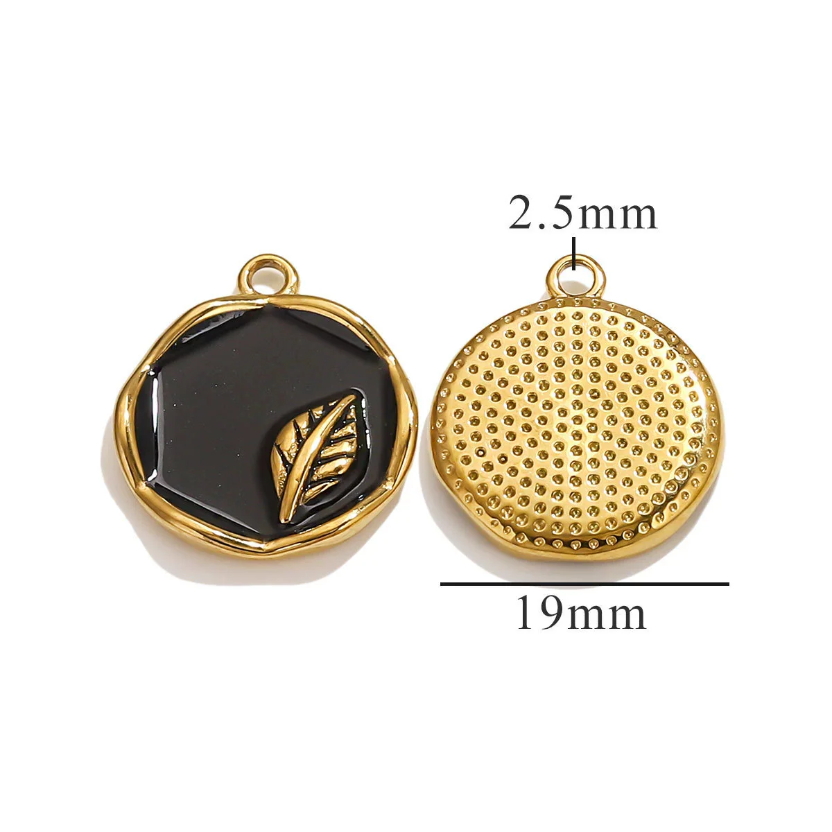 Stainless Steel Oil Drop And Flower Pearls Pendant Necklace Bracelet Accessories - Image 22