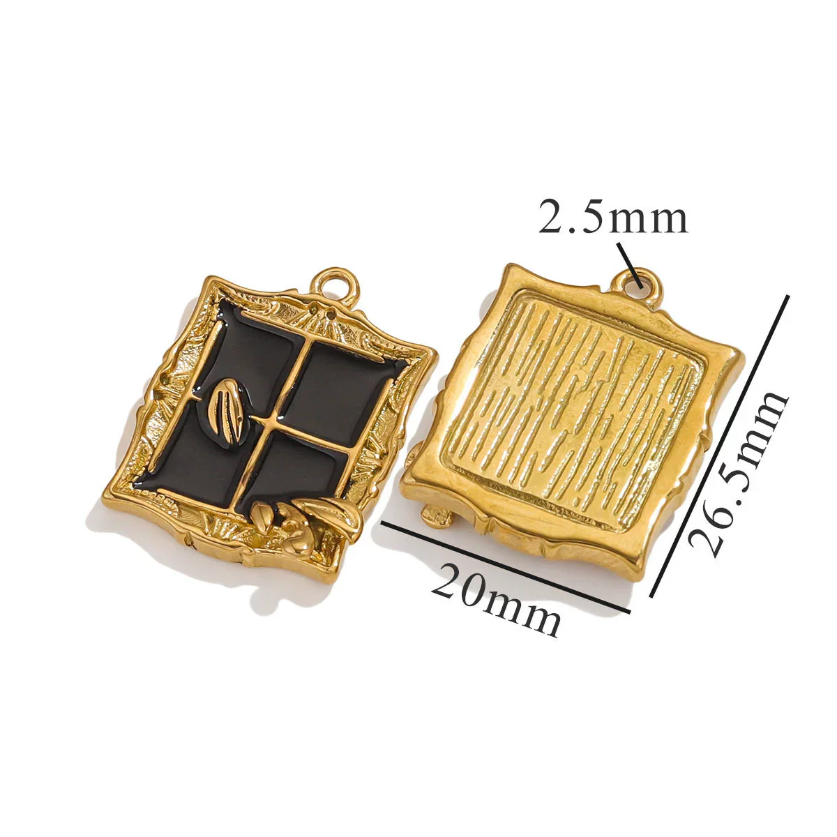Stainless Steel Oil Drop And Flower Pearls Pendant Necklace Bracelet Accessories - Image 31