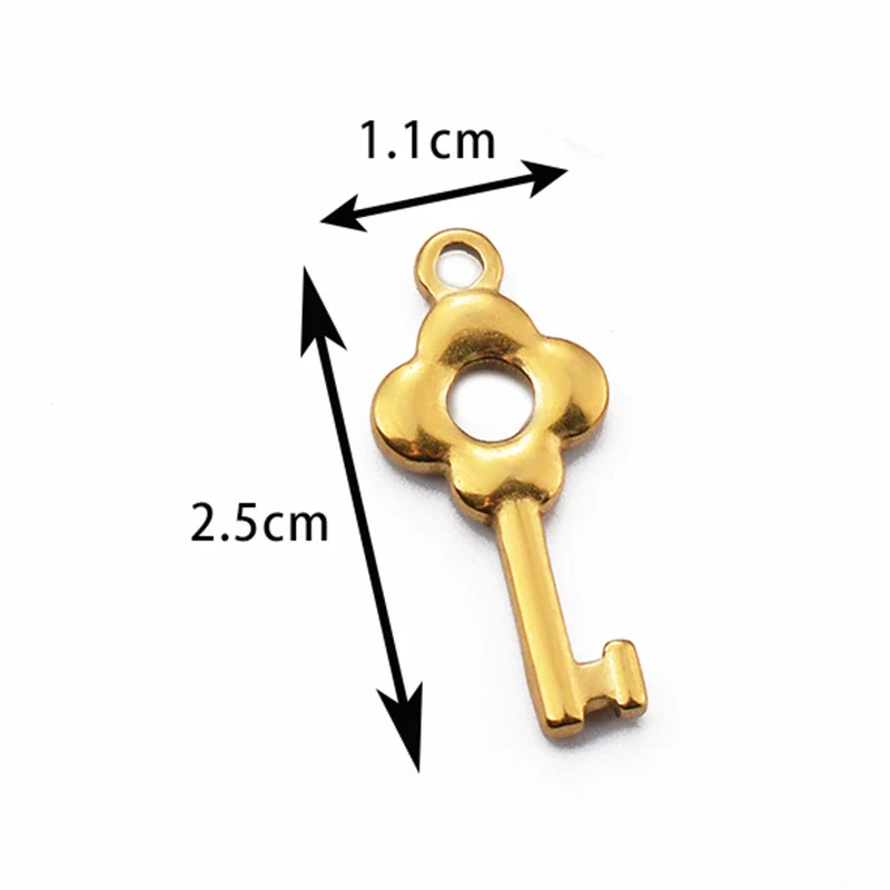 Stainless Steel Oil Pressure Hollow Geometric Pendant Diy Jewelry Accessories With Electroplating - Image 13