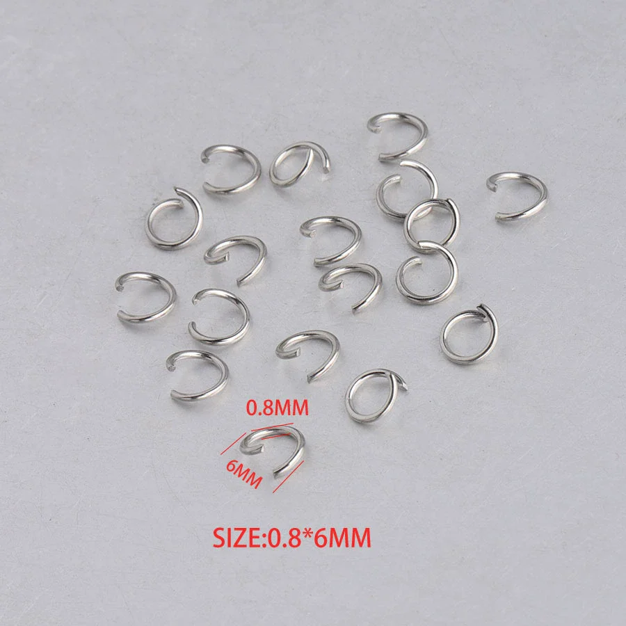 Stainless Steel Open Ring Jewelry Accessories - Image 2
