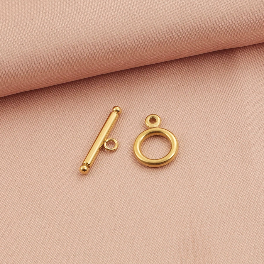 Stainless Steel Ot Buckle Jewelry Accessories Diy Handmade Materials For Necklace And Bracelet With Electroplating - Image 9