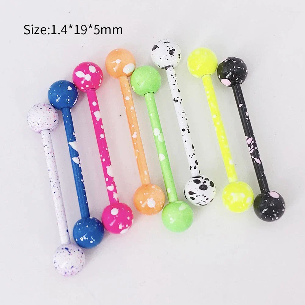 Stainless Steel Painted Geometric Circular Nose Rings Eyebrow Nails Cshaped Ear Bone Nails Lip Nail Piercing Jewelry - Image 35