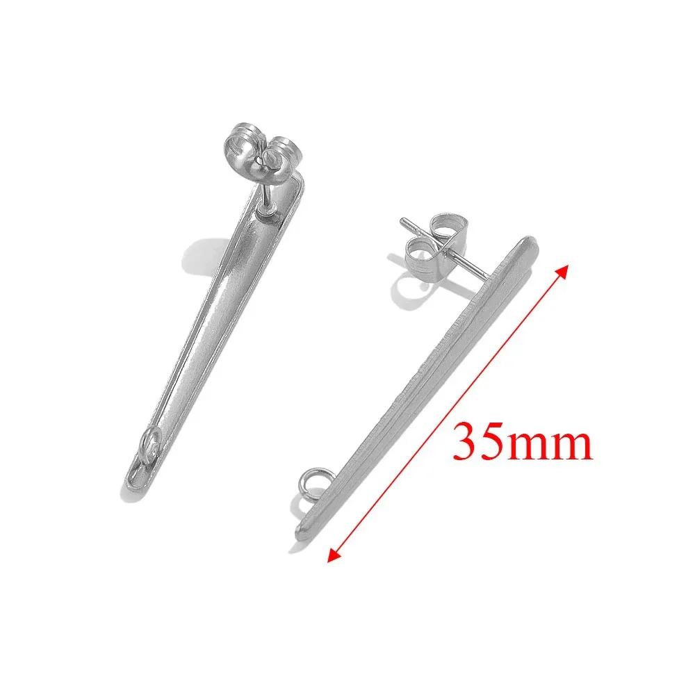 Stainless Steel Pearl Electroplated 18K Irregular Fashion Ol Style Earrings Accessories - Image 8