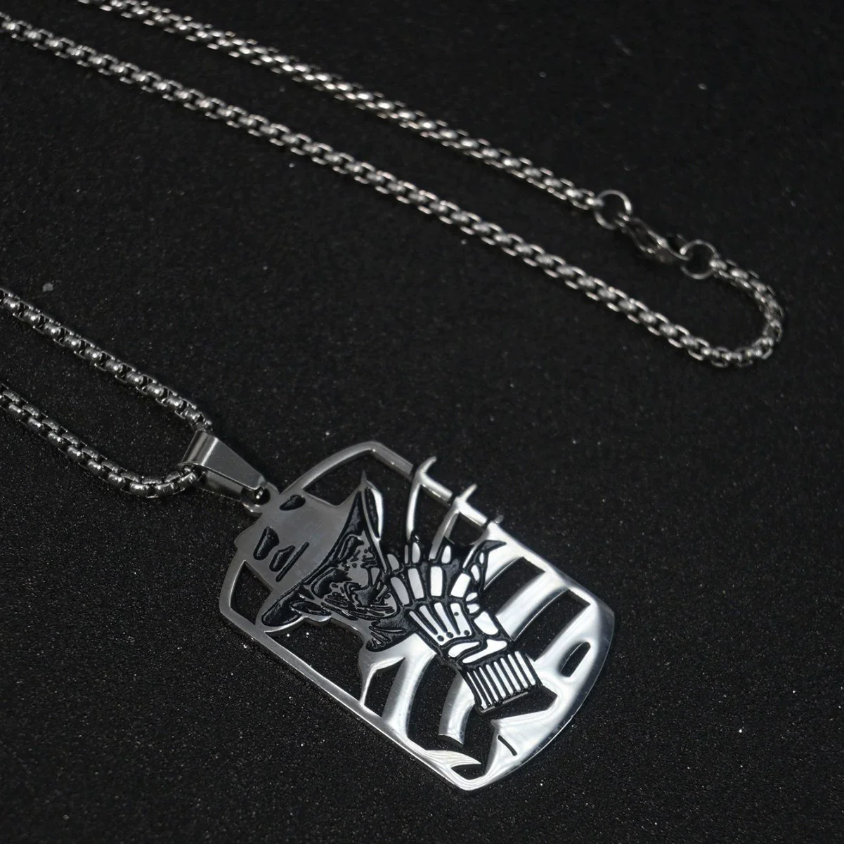Stainless Steel Personality Necklace Hiphop Punk Style - Image 2