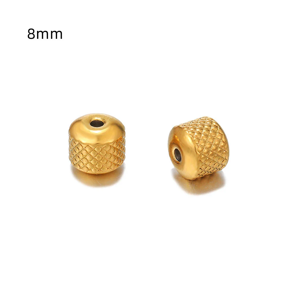 Stainless Steel Pineapple Beads Jewelry Accessories For Diy Bracelet And Necklace With Electroplating Treatment - Image 10