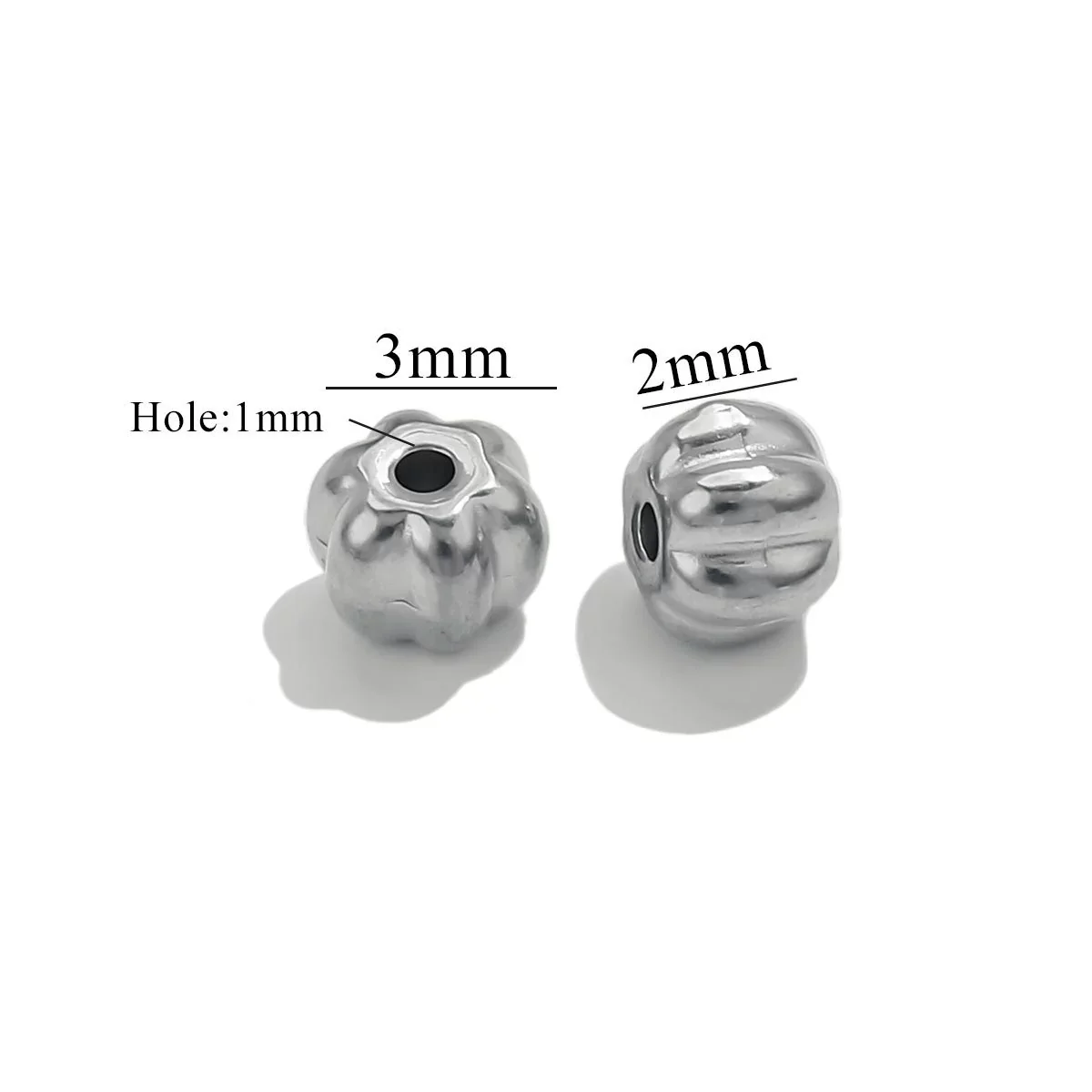 Stainless Steel Plated 18K Gold Baroque Pumpkin And Lantern Beads Handmade Diy Bracelet With Totem Pattern - Image 10