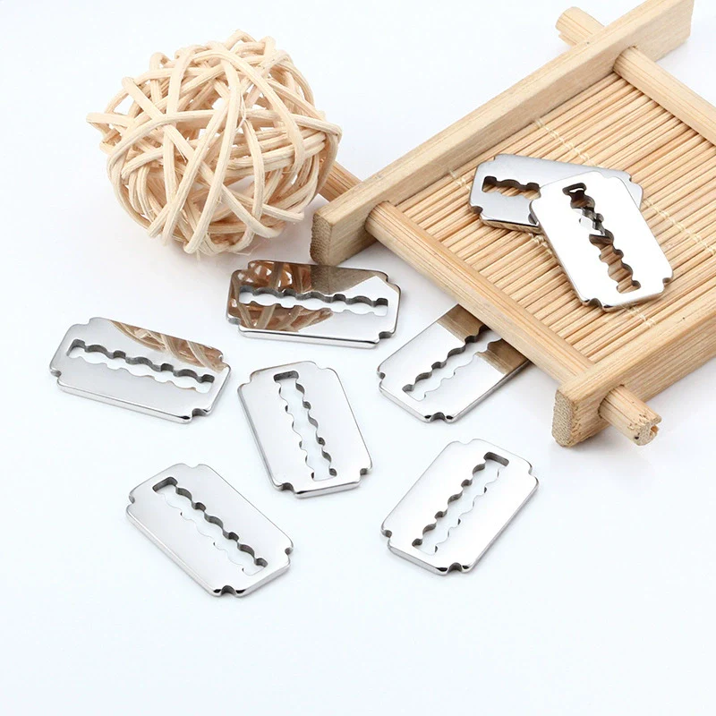 Stainless Steel Polished Blade Pendant Jewelry Accessories For Necklace Bracelet Earrings Diy