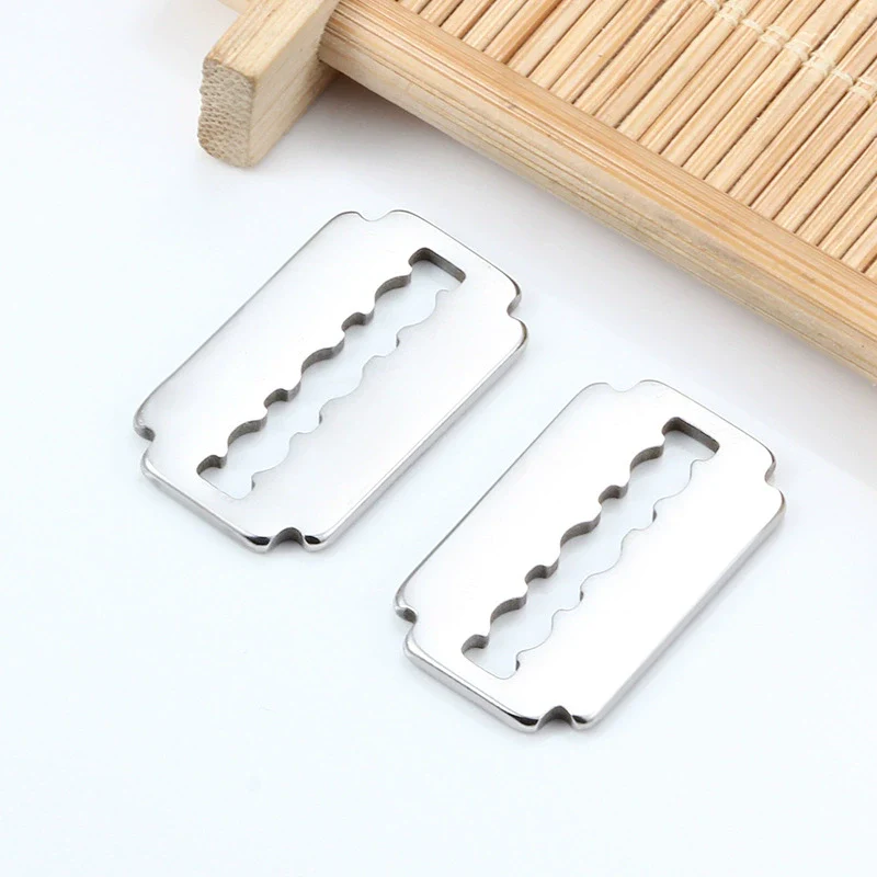 Stainless Steel Polished Blade Pendant Jewelry Accessories For Necklace Bracelet Earrings Diy - Image 2