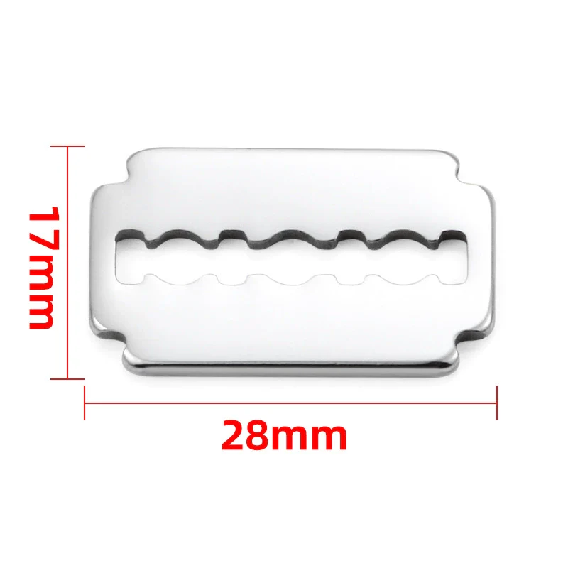 Stainless Steel Polished Blade Pendant Jewelry Accessories For Necklace Bracelet Earrings Diy - Image 3