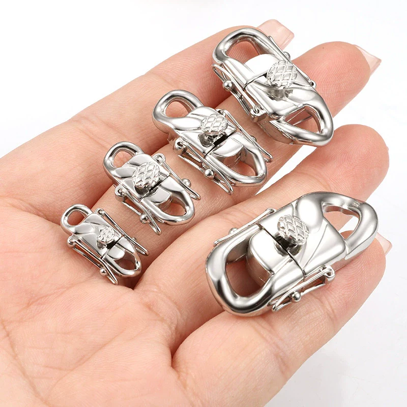 Stainless Steel Polished Dragon Buckle Jewelry Accessories For Necklace And Bracelet - Image 2