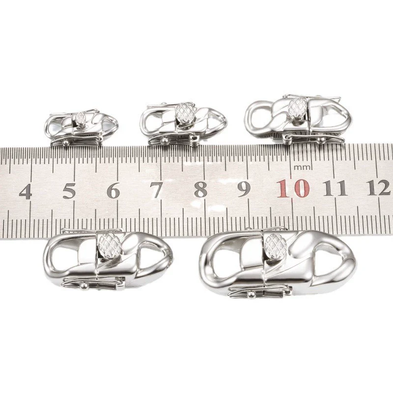Stainless Steel Polished Dragon Buckle Jewelry Accessories For Necklace And Bracelet - Image 5