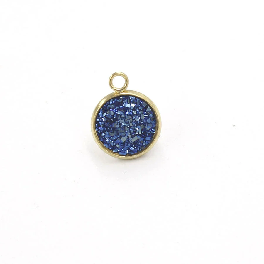 Stainless Steel Resin Baby's Breath Pendant Necklace Bracelet Jewelry Accessories Electroplated - Image 33