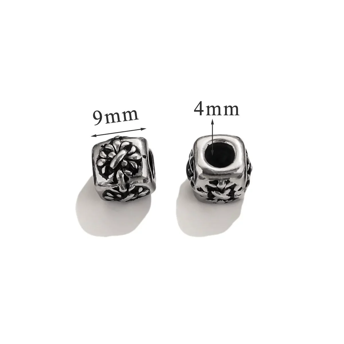 Stainless Steel Retro Black Pattern Handwoven Rope Beaded Bracelet Jewelry With 18K Gold Vacuum Plating - Image 13