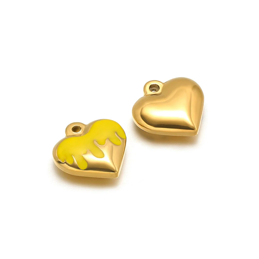 Stainless Steel Retro Heart Pendant Necklace Jewelry Accessories With Electroplating - Image 8