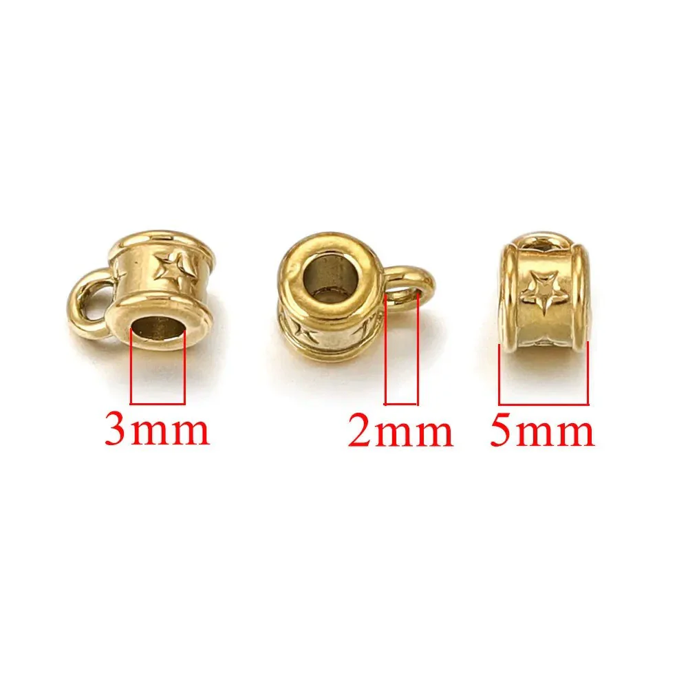 Stainless Steel Retro Totem Beads For Diy Jewelry Accessories Electroplated - Image 2