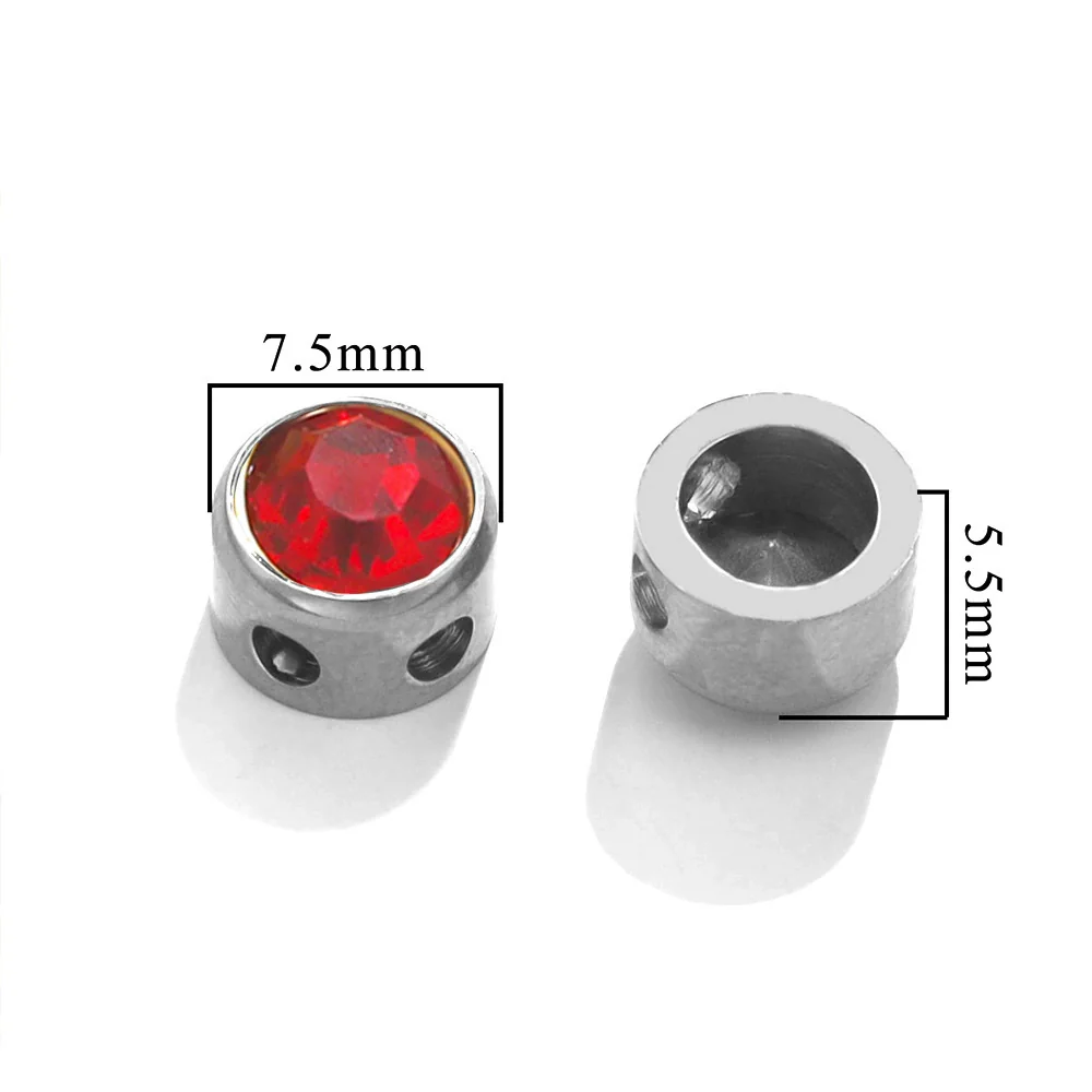 Stainless Steel Round Loose Beads For Diy Jewelry Accessories Electroplated Bracelet Beads - Image 14