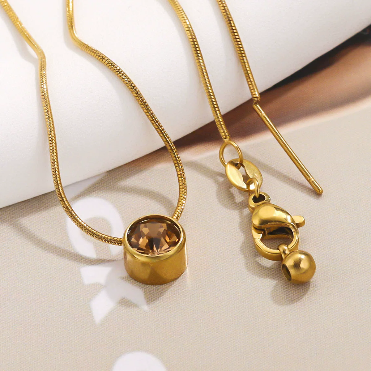 Stainless Steel Round Loose Beads For Diy Jewelry Accessories Electroplated Bracelet Beads - Image 3