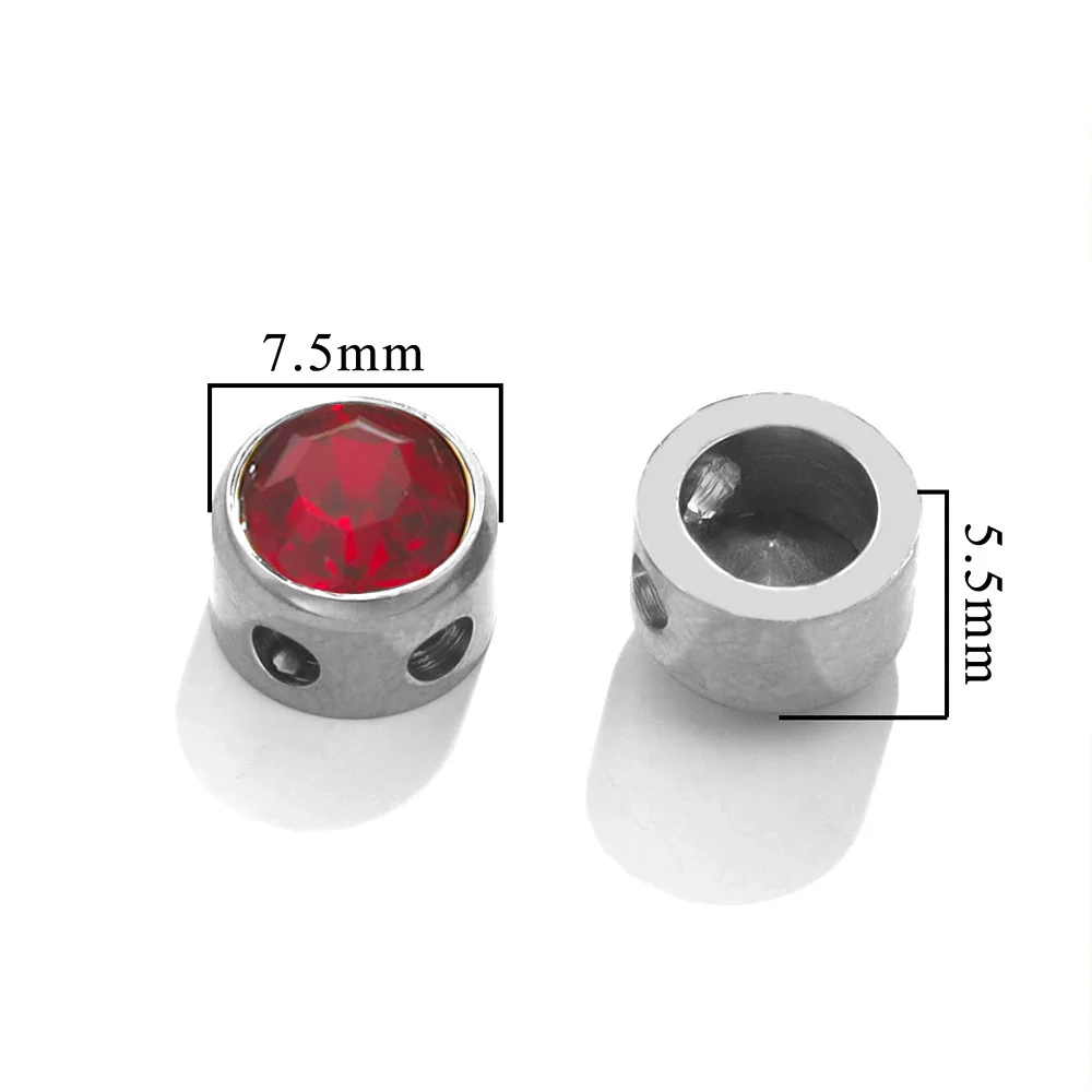 Stainless Steel Round Loose Beads For Diy Jewelry Accessories Electroplated Bracelet Beads - Image 9