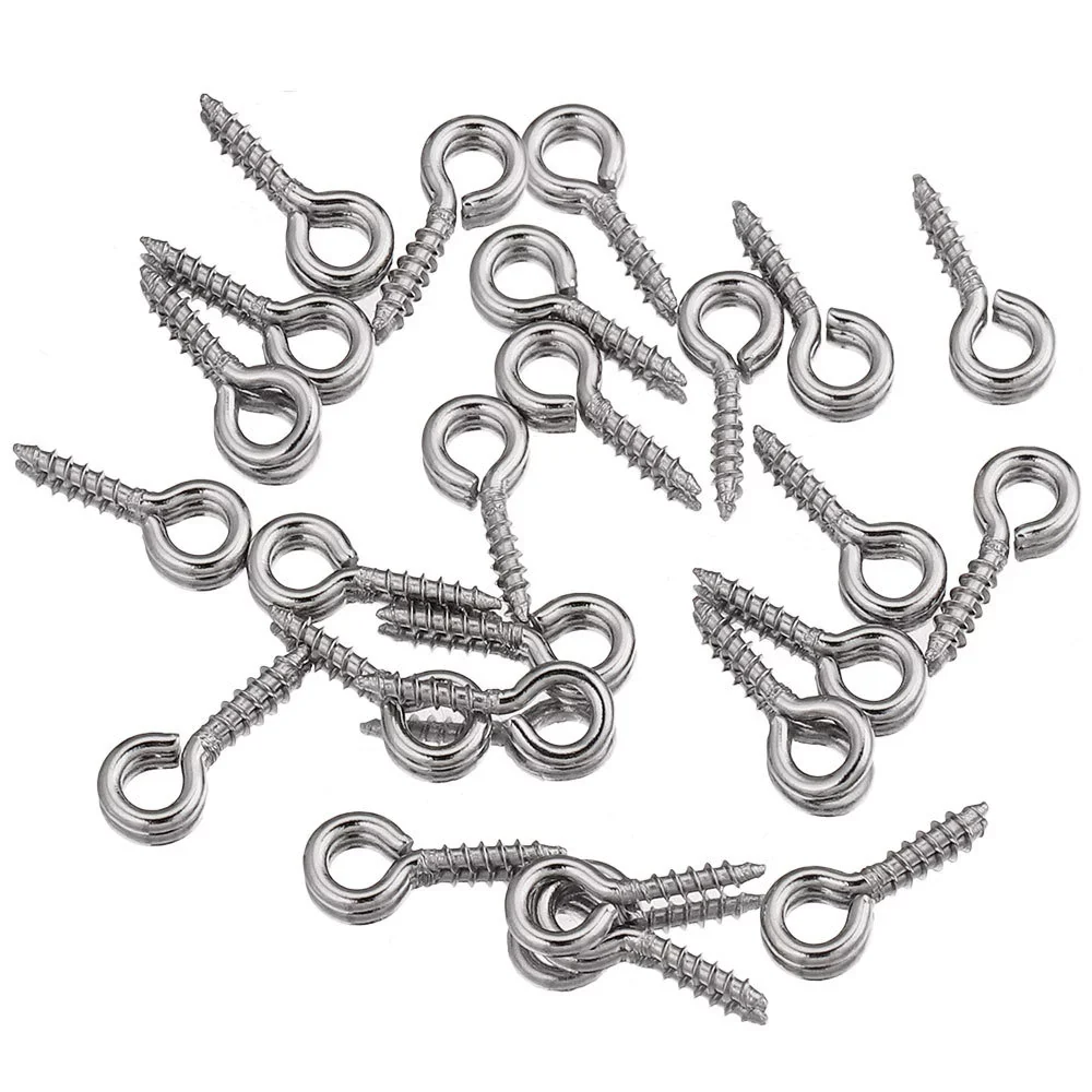 Stainless Steel Sheep Eye Nails And Screws Electroplated Diy Handmade Jewelry Accessories For Necklace Key Chain Connection - Image 5