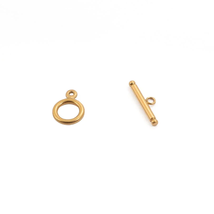 Stainless Steel Smooth Round Ot Buckle Handmade Diy Jewelry Accessories With Color Retaining And Electroplating Finish For Bracelet And Necklace Connection - Image 5