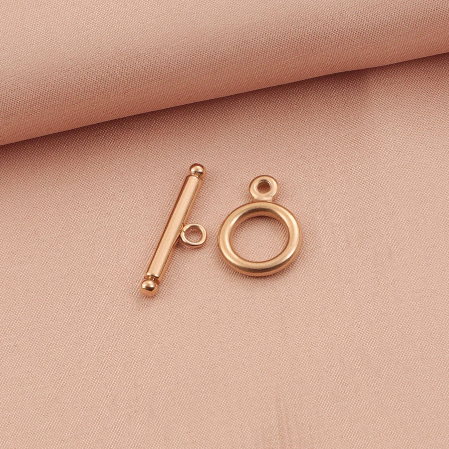 Stainless Steel Smooth Round Ot Buckle Handmade Diy Jewelry Accessories With Color Retaining And Electroplating Finish For Bracelet And Necklace Connection - Image 8