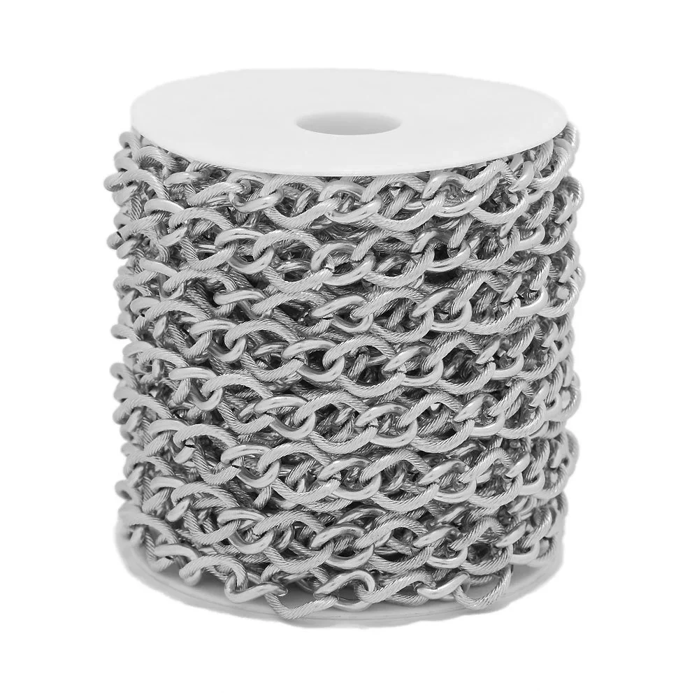 Stainless Steel Snake Chain Hip Hop Punk Jewelry Electroplated Diy Necklace Accessories - Image 6