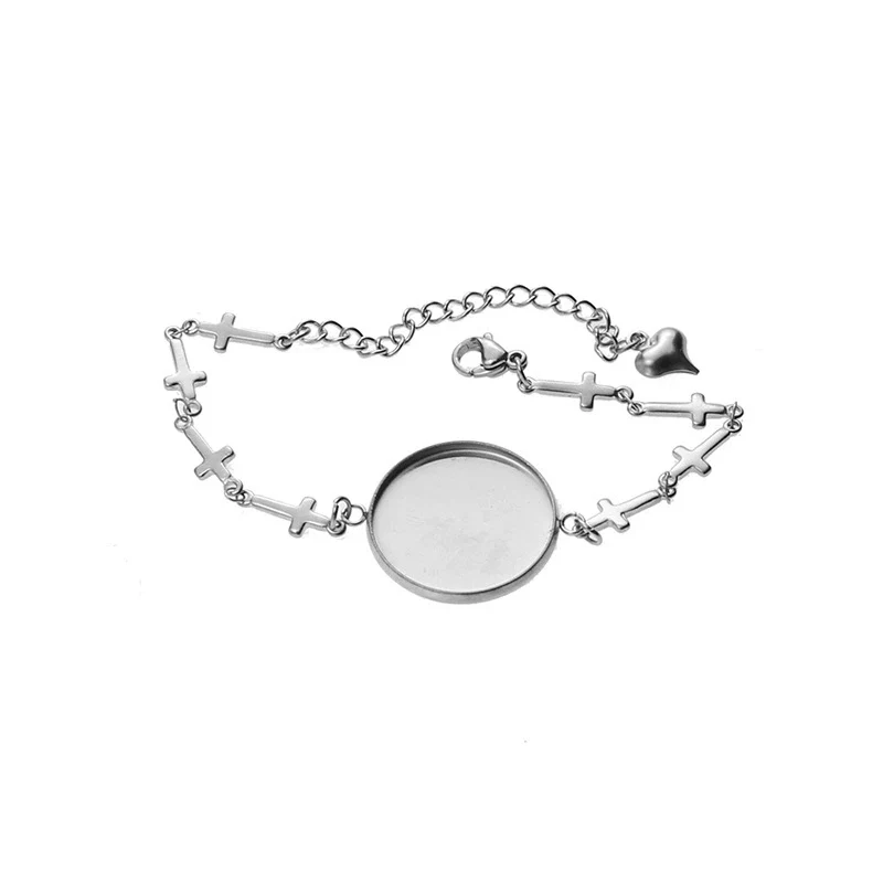 Stainless Steel Star Shape Electroplating Diy Handmade Jewelry Accessories Tray Bracelet Pieces - Image 5