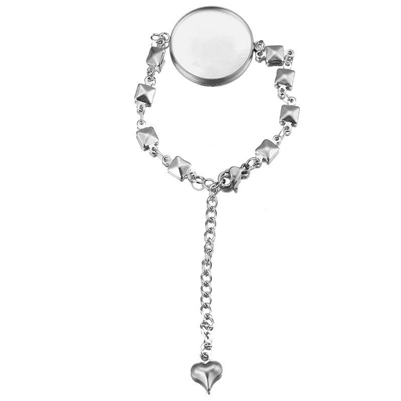 Stainless Steel Star Shape Electroplating Diy Handmade Jewelry Accessories Tray Bracelet Pieces - Image 7