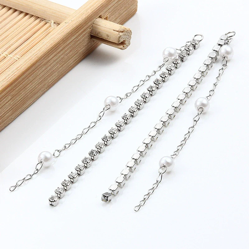 Stainless Steel Tassel Drill Chain Accessories For Earrings And Necklace With Welding Ring And Electroplating - Image 2