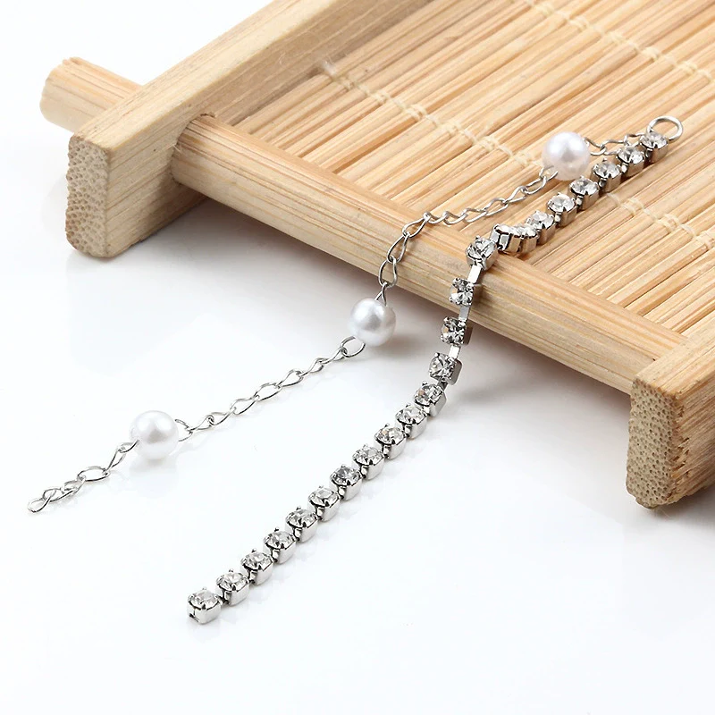 Stainless Steel Tassel Drill Chain Accessories For Earrings And Necklace With Welding Ring And Electroplating - Image 5