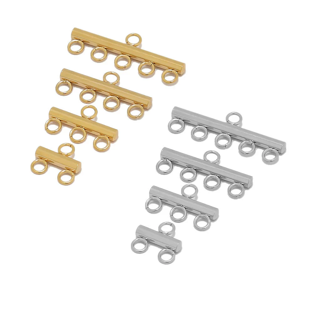 Stainless Steel Tassel Oneshaped Jewelry Accessories For Diy Necklace And Earring With Electroplating