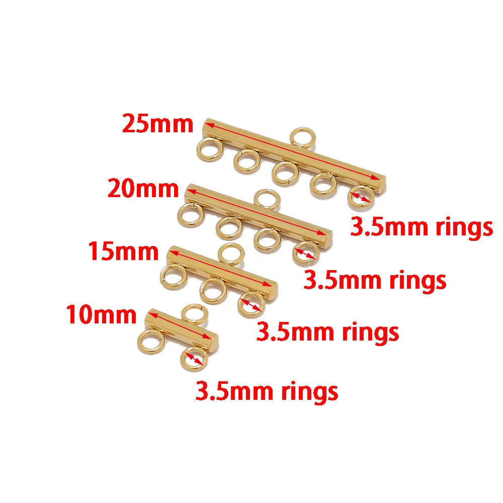 Stainless Steel Tassel Oneshaped Jewelry Accessories For Diy Necklace And Earring With Electroplating - Image 2