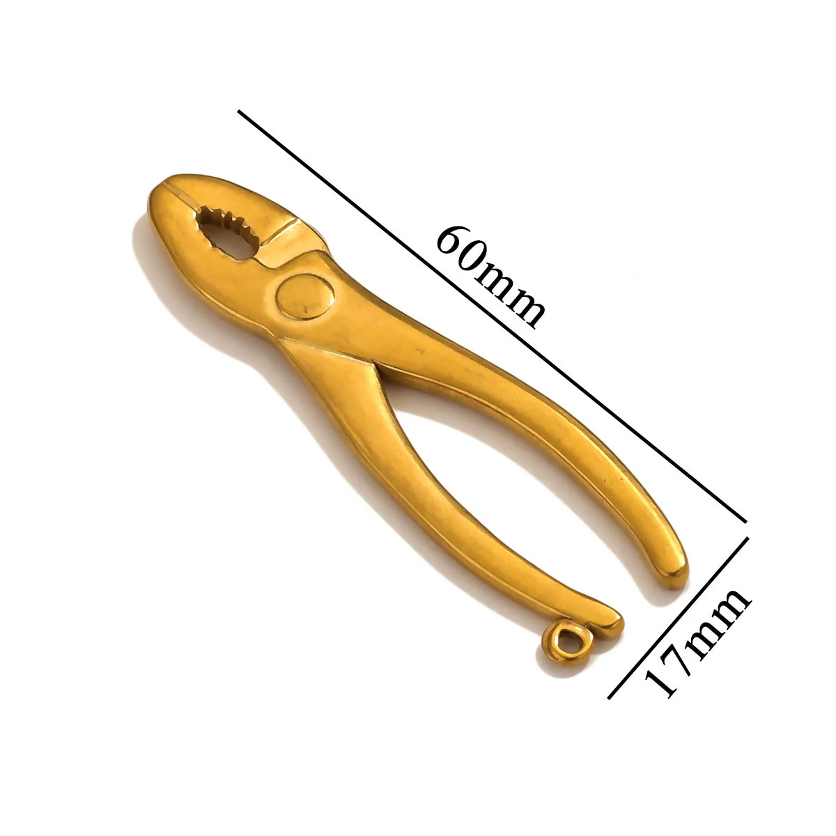 Stainless Steel Tool Pendant Jewelry Accessories Electroplated - Image 24