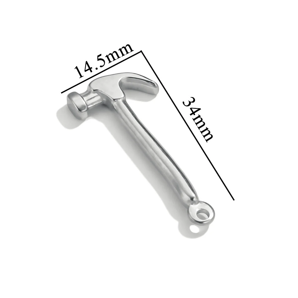 Stainless Steel Tool Pendant Jewelry Accessories Electroplated - Image 27