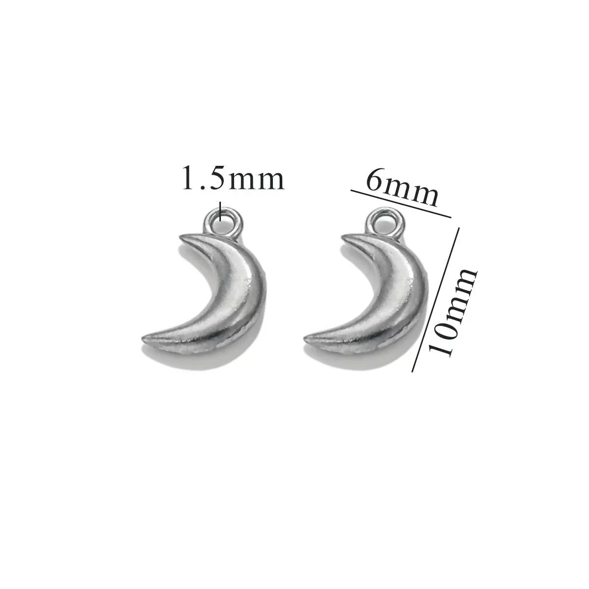 Stainless Steel Totem Moon Sun Pendant Necklace Accessories Electroplated Diy Jewelry - Image 6